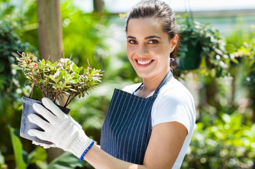 Reusable garden materials prepared for charity donation