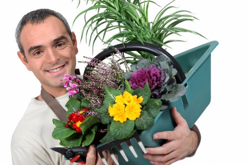 Seasonal planting and maintenance in a Stroud Green garden